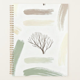 Agenda Cozy Minimal Winter Aesthetic Pattern