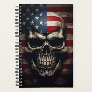 Agenda Cráneo de Bandera Americana