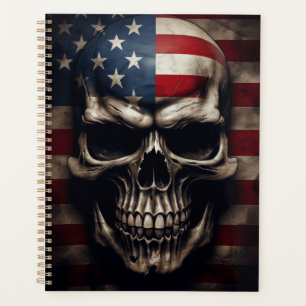 Agenda Cráneo de Bandera Americana
