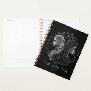 Agenda Crea tu propia astrología mística Gemini Zodiac