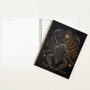 Agenda Crea tu propia astrología mística Scorpio Zodiac