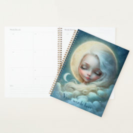 Agenda Crea tu propia diosa soñada bajo la luz de la luna