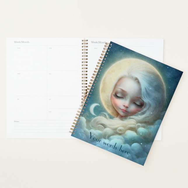 Agenda Crea tu propia diosa soñada bajo la luz de la luna (Demostración)