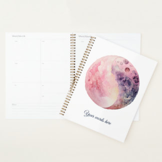 Agenda Crea Tu Propia Magia de Amor Lunar Luna Rosa