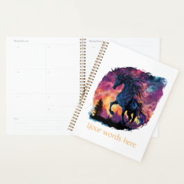 Agenda Crea tu propia magia de caballo oscuro pirois