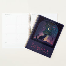 Crea tu propia ventana mágica de gato negro místic