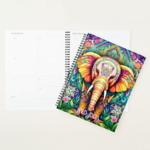 Agenda Crea tu propio animal del tótem del boho