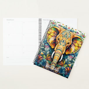 Agenda Crea tu propio animal Floral para el tótem del boh