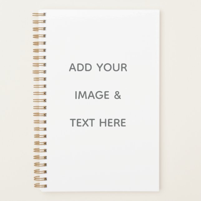 Agenda Crea tu propio blanco  (Anverso)