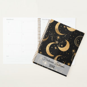 Agenda Crea tu propio Celestial Crescent Moon