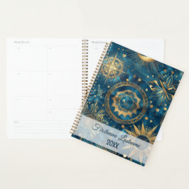 Agenda Crea tu propio Celestial Mystical Blue & Gold