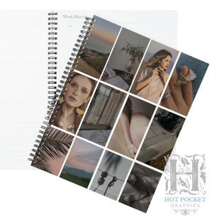 Agenda Crea tu propio collage de 12 fotos personalizado