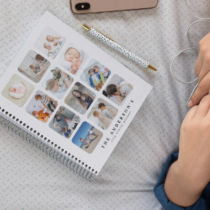 Agenda Crea tu propio collage de 12 fotos personalizado a