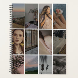 Agenda Crea tu propio collage personalizado de 12 fotos