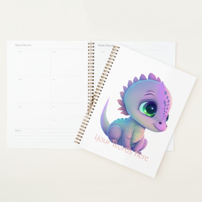 Agenda Crea tu propio dragón morado (Demostración)