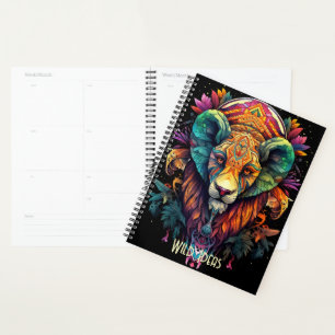 Agenda Crea tu propio gato salvaje de fantasía tribal