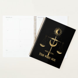 Agenda Crea tu propio Tarot de Justicia Arcana Gold