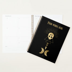 Agenda Crea tu propio Tarot de Mágico Arcano de Oro