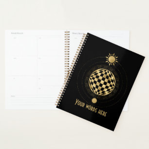 Agenda Crea tu propio Tarot Gold Arcane World