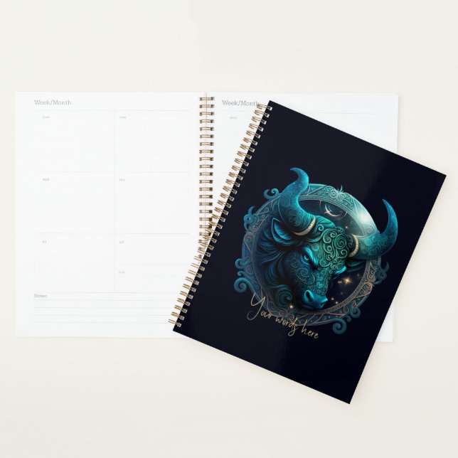 Agenda Crea tu propio Taurus Zodiac Celestial (Demostración)