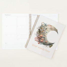 Agenda Crea tus propias rosas de melocotón Floral crecien