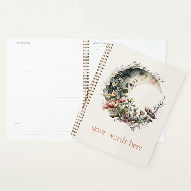 Agenda Crea tus propias rosas de té Floral creciente luna (Demostración)