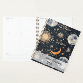 Agenda Crea tus propios paisajes nublados lunares celeste