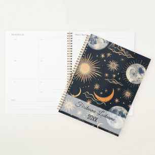 Agenda Crea tus propios paisajes nublados lunares celeste