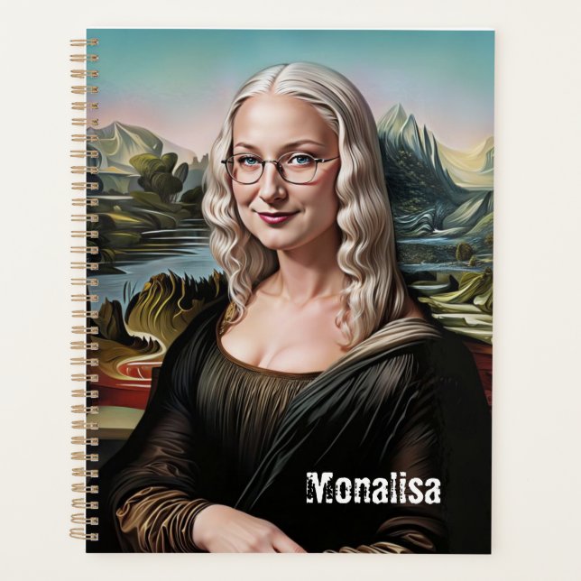 Agenda Crea una cara divertida personalizada  (Anverso)