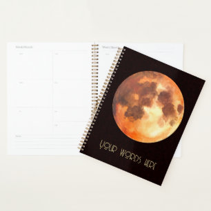 Agenda Crear su propia Luna Naranja Mística