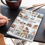 Agenda Crear su propio año personalizado de 20 Collages d<br><div class="desc">Crea tu propio collage de fotos de planificador personalizado con 20 de tus instantáneas favoritas! El fondo de fondo blanco se puede cambiar a cualquier color y todo el texto se personaliza fácilmente utilizando la plantilla proporcionada.</div>