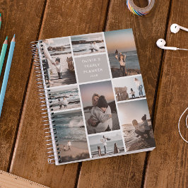 Agenda Crear su propio año personalizado de 8 Collages de