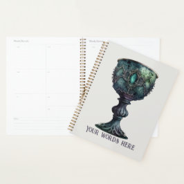 Agenda Crear su propio cáliz verde