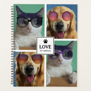 Agenda Crear su propio Collage de fotos de 4 Mascotas