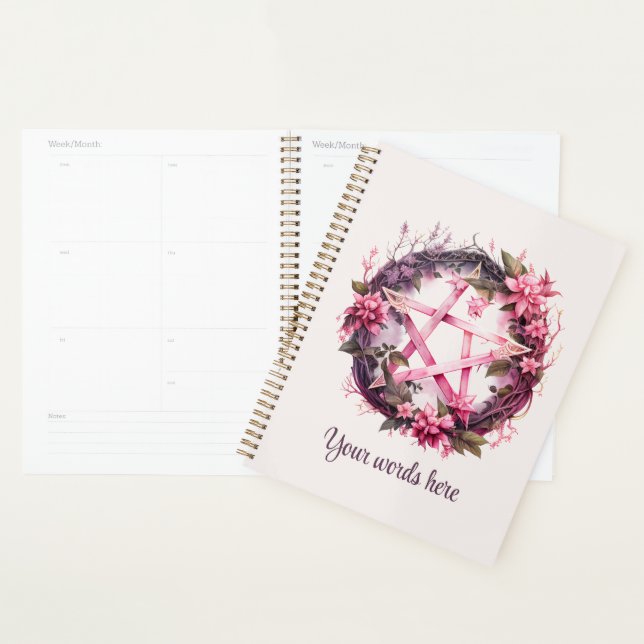 Agenda Crear sus propias flores de pentáculo rosado (Demostración)