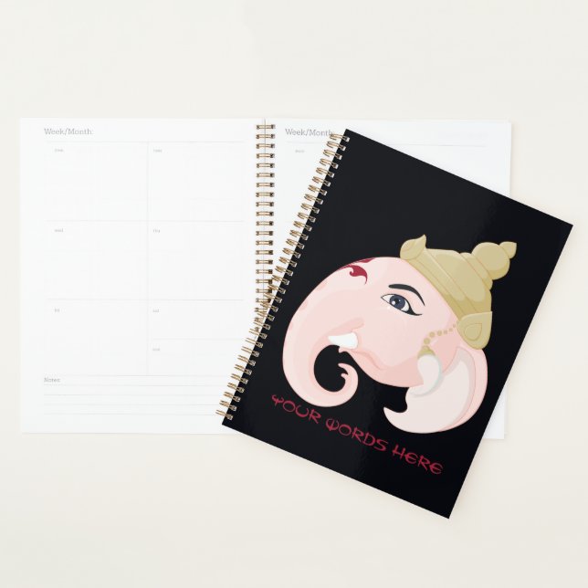 Agenda Crear tu propio y colorido perfil de Ganesh (Demostración)