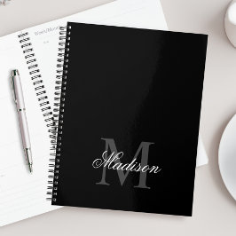 Agenda Crear un nombre personalizado caligrafía monográfi