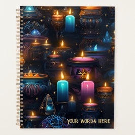 Agenda Create Your Own Occult Candles & Cauldrons Blue