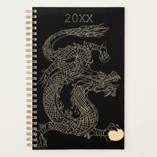 Agenda Creatura mágica del dragón chino exótico