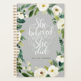 Agenda Creía que podía hacerlo así que lo hizo - Motivado