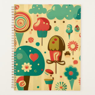 Agenda Cremas de hielo cutáneo retro