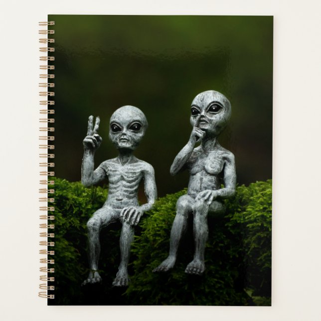 Agenda ¡CREO! Cute Alien Planner (Anverso)