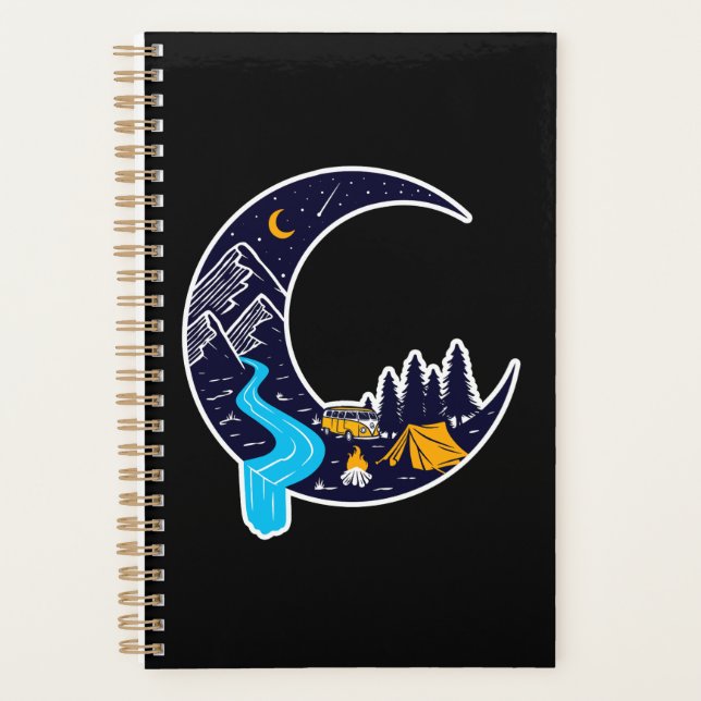 Agenda Crescent Moon Adventure Camping (Anverso)