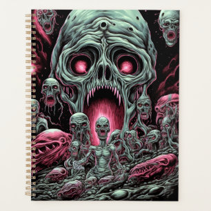 Agenda Criaturas Zombie Arte Horror Sci-fi