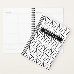 Agenda Crochet Hooks Notas del fabricante Imprimir + Nomb