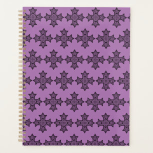 Agenda Cruz Copta Premium Arte Fino