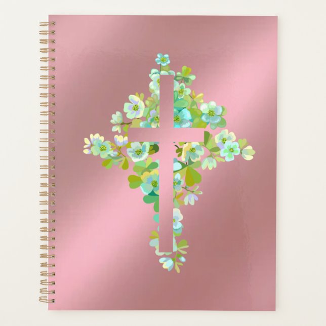 Agenda Cruz floral (Anverso)