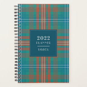 Agenda Cuadro de Tartán Clan Wilson a cuadros 2022