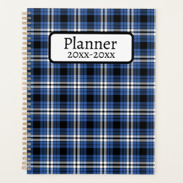 Agenda Cuadros azules