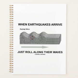 Agenda Cuando llegan los terremotos, simplemente recorren